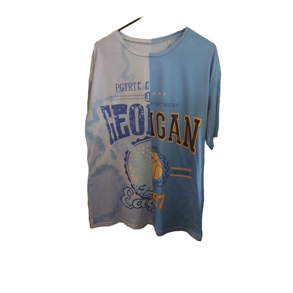 Georgetown Michigan men’s split shirt Large